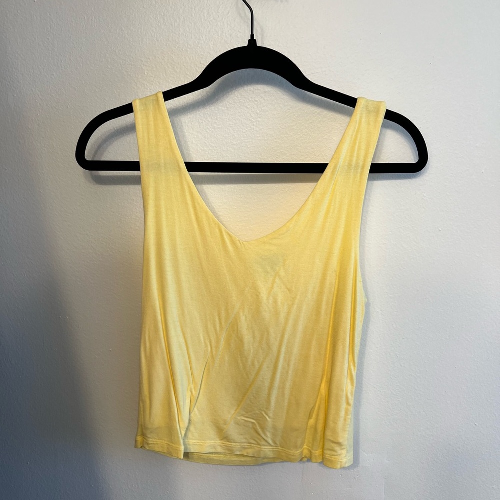 Yellow Originality Tank Top